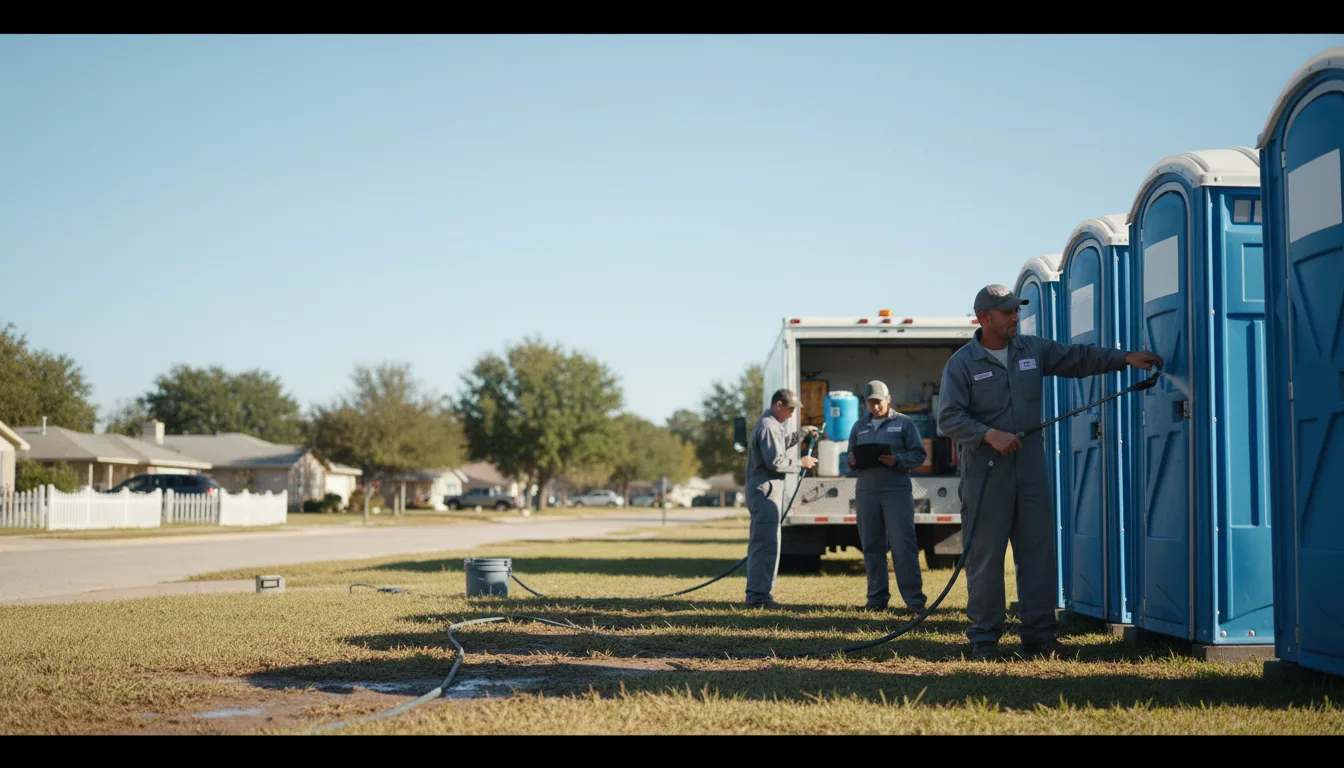 Long-Term Portable Toilet Rental in Hamburg, IL near me